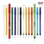 bic® round stic balpen blauwschrijvend