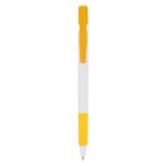 bic® media clic grip balpen blauwschrijvend - goud