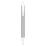 bic® wide body balpen blauwschrijvend - zilver