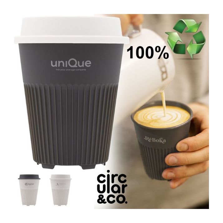 circular co returnable cup lid 340 ml koffieber