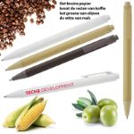 fabianna balpen van crush papier zwarte inkt