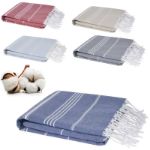 anna hamamhanddoek van 150 g/m2 katoen 100 x 180