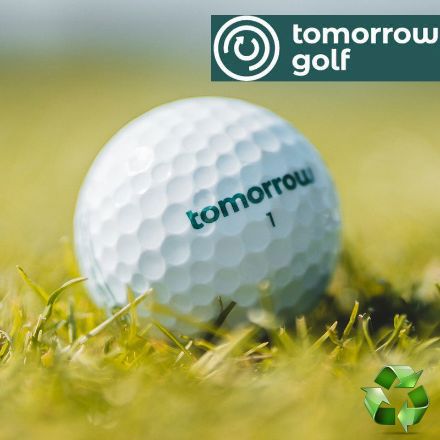 tomorrow golf single pack recycled golf bal