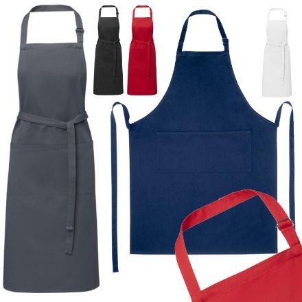 andrea schort van 240 g/m2 met verstelbare nekband