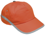 cap met reflecterende band 100% katoen