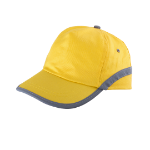 cap met reflecterende band 100% katoen