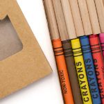 kleurset in kartonnen doosje, 19 stuks