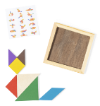 tangram puzzel van hout