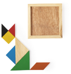 tangram puzzel van hout