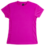 dames t-shirt 100% polyester 135 gr/m2, s