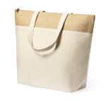 thermotasje van katoen jute en aluminium linax