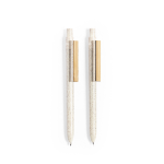 pennenset van bamboe en tarwe stro bruneok