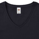 dames t-shirt v-neck 150 gr fruit of the loom