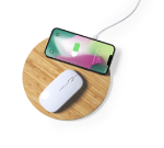 muismat met draadloze oplader bistol