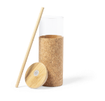 drinkfles tromury glas en kurk 500 ml