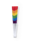 waaier rupaul rpet polyester. regenboog.