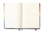 regenboog notitieblokje locomix harde kaft