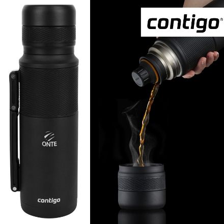 thermosfles contigo met dubbele rvs wand 1200 ml