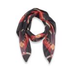 sjaal recycled satijnpolyester