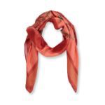 sjaal recycled satijnpolyester - rood