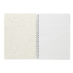 a5 notitieboekje met ringen zaadpapier