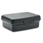 lunchbox gerecycled pp 800 ml - zwart