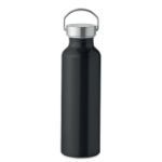 gerecycled aluminium fles 500 ml - zwart