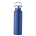 gerecycled aluminium fles 500 ml - blauw