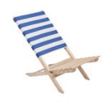 opvouwbare houten strandstoel - 