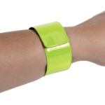 neon reflecterende armband, inklapbaar.