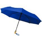 bo 21 inch opvouwbare automatische rpet paraplu