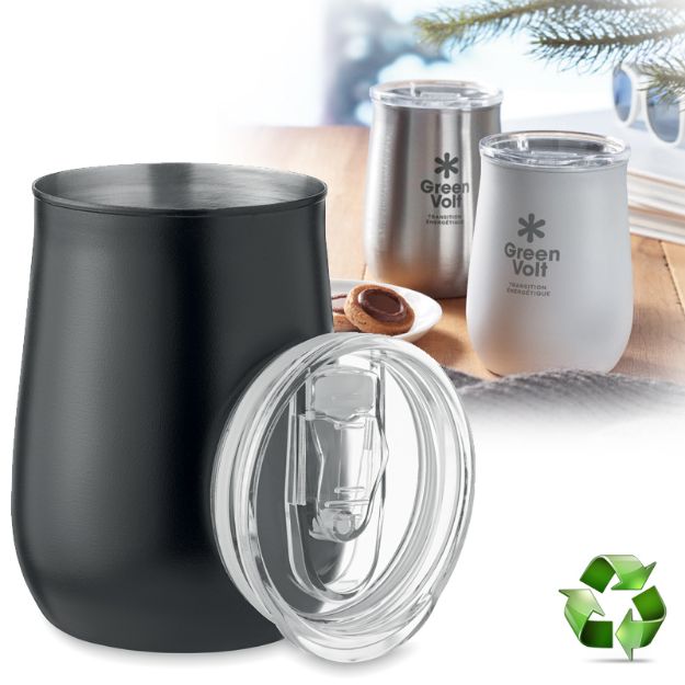 gerecycled rvs mok 500 ml