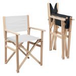 opvouwbare houten strandstoel rim