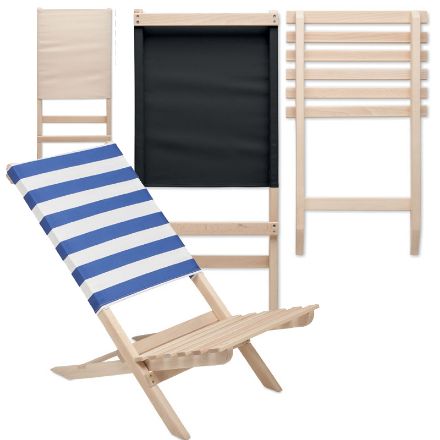 opvouwbare houten strandstoel