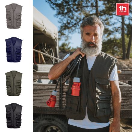 thc pixel. bodywarmer met meerdere zakken