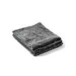 kosta linnewafveri fleece deken jaquard 130x170 cm - grijs