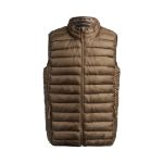 bodywarmer waterafstotend maten: s tot xxl - bruin