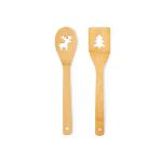 keukenset met kerstmotieven hellen