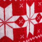 kerstsjaal van acrylpolyester luka