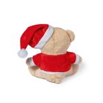 teddybeer met t-shirt en kerstmuts kuisy