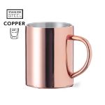 rvs mok met koper coating belon 280 ml