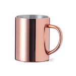 rvs mok met koper coating belon 280 ml