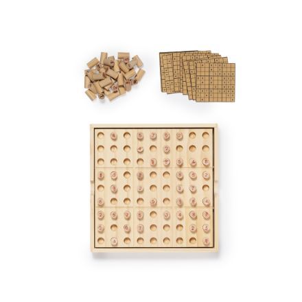 houten behendigheidsspel sudoku