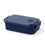 lunch box recycled pp alexia 900 ml - marine
