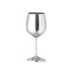 aluminium wijnglas arlene 540 ml - zilver