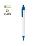 pen tarwestro en gerecycleerd karton blauwe inkt