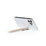 pen met gsm houder tarwestro polus blauwschrijvend