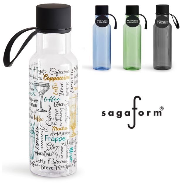 sagaform waterfles tritan 600 ml