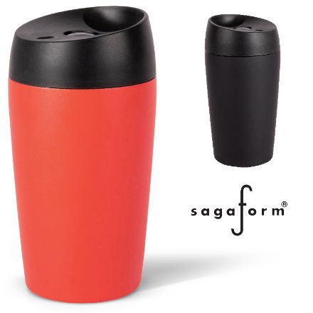 sagaform loke dubbelwandige mok rubber 240 ml