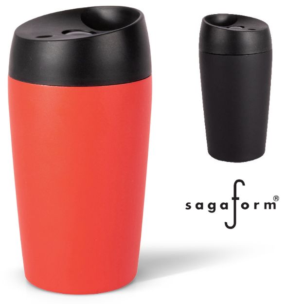 sagaform loke dubbelwandige mok rubber 240 ml